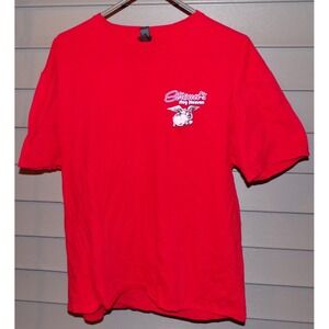 Stroud's Hog Heaven Bar & BBQ Grill Red Graphic T-shirt Size XL Men's Gildan